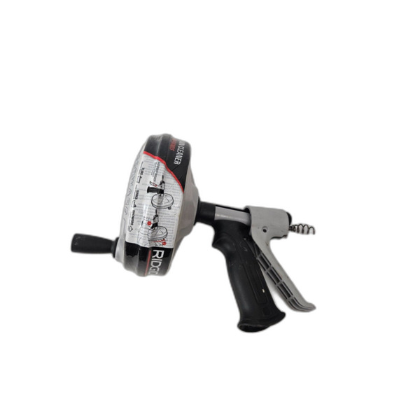 Ridgid Tool Company Kwik-Spin+ Drain Cleaner 25'L x 1/4"Dia Kink Resistant Cable - Picture 1 of 4